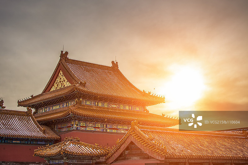 北京紫禁城风光图片素材