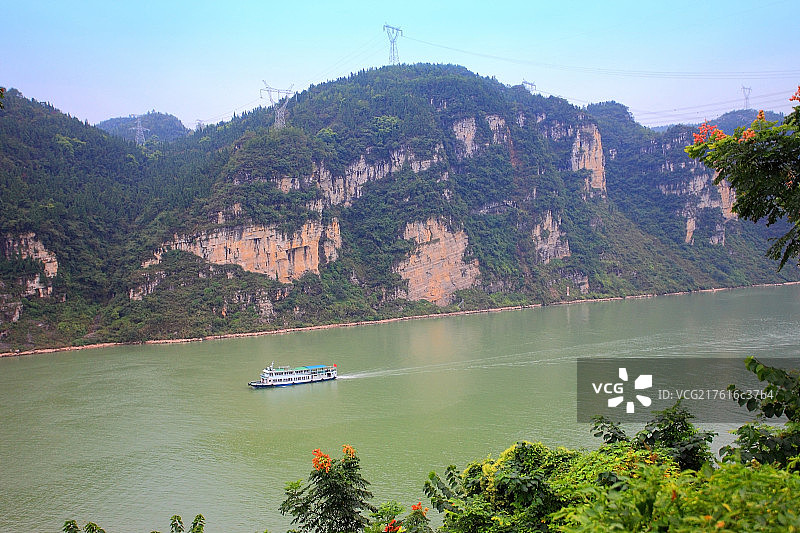 长江三峡之西陵峡图片素材