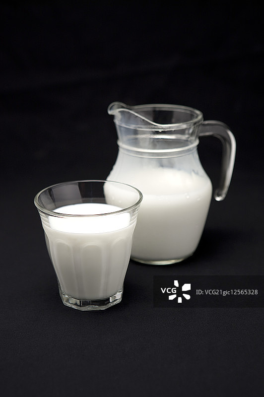 牛奶,杯子,大水壶图片素材