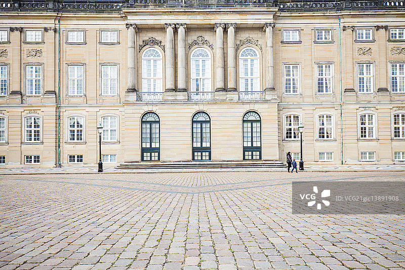 阿美琳堡宫,哥本哈根,丹麦图片素材