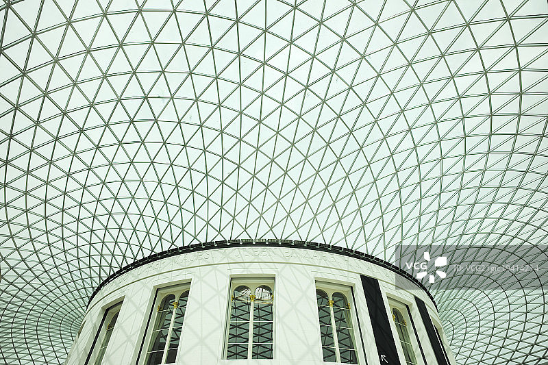 大英博物馆建筑线条图片素材