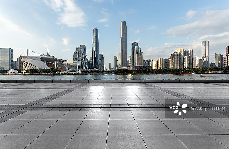 广州珠江新城现代建筑广场图片素材