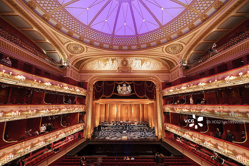 英国皇家歌剧院图片素材