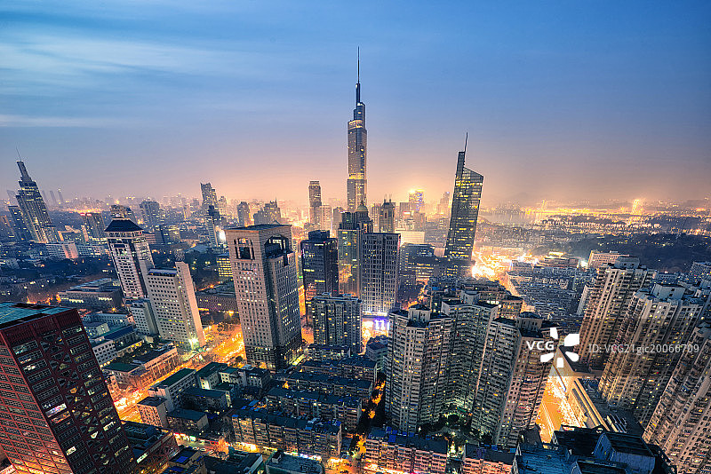 南京高楼大厦图片素材