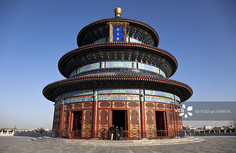 中国北京天坛祈年殿图片素材