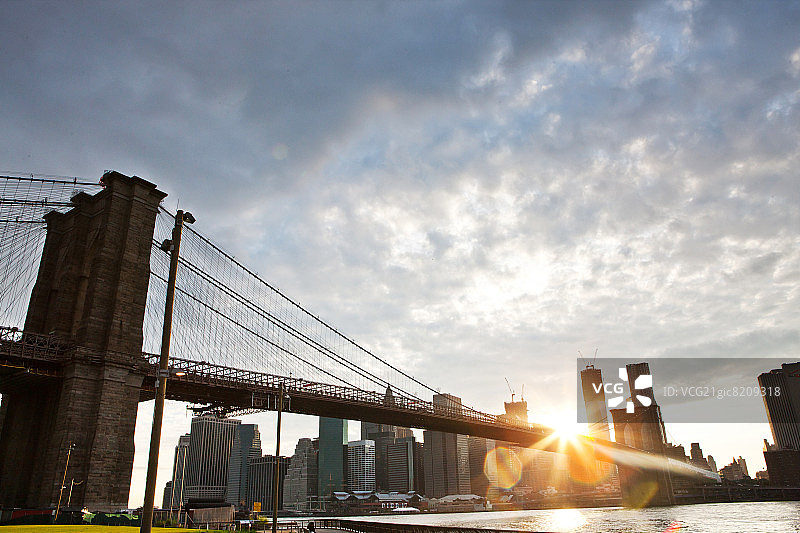 布鲁克林大桥图片素材