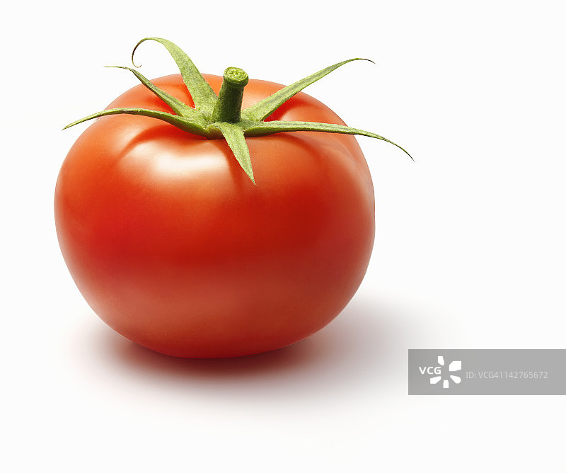 白色背景上的番茄图片素材