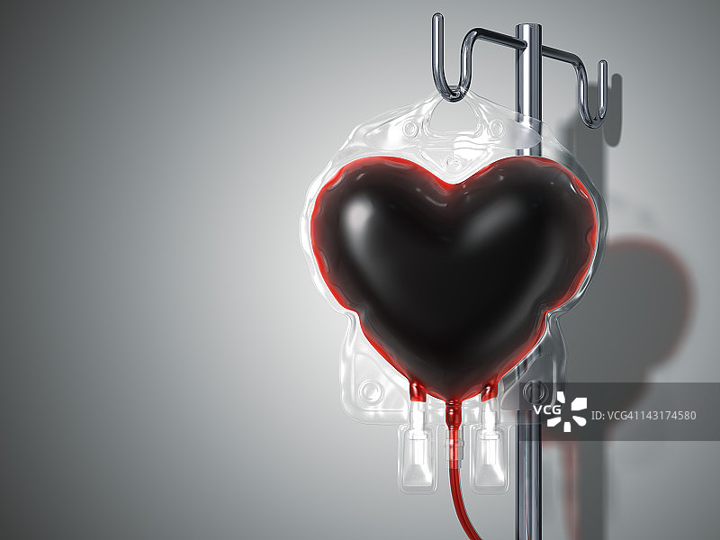 血包。捐赠的概念图片素材