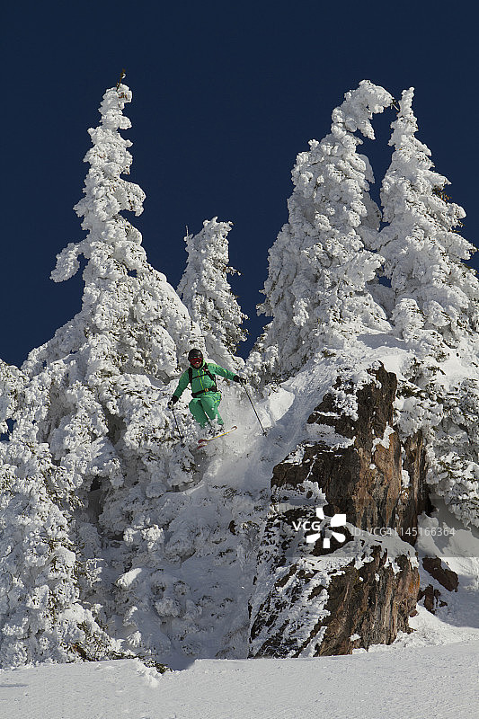 奥地利，泰洛，基茨比厄尔，跳台滑雪图片素材
