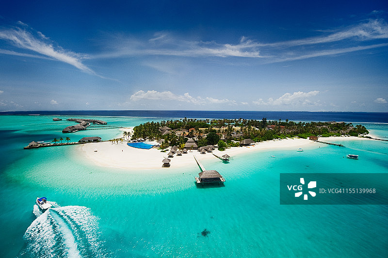 马尔代夫岛图片素材