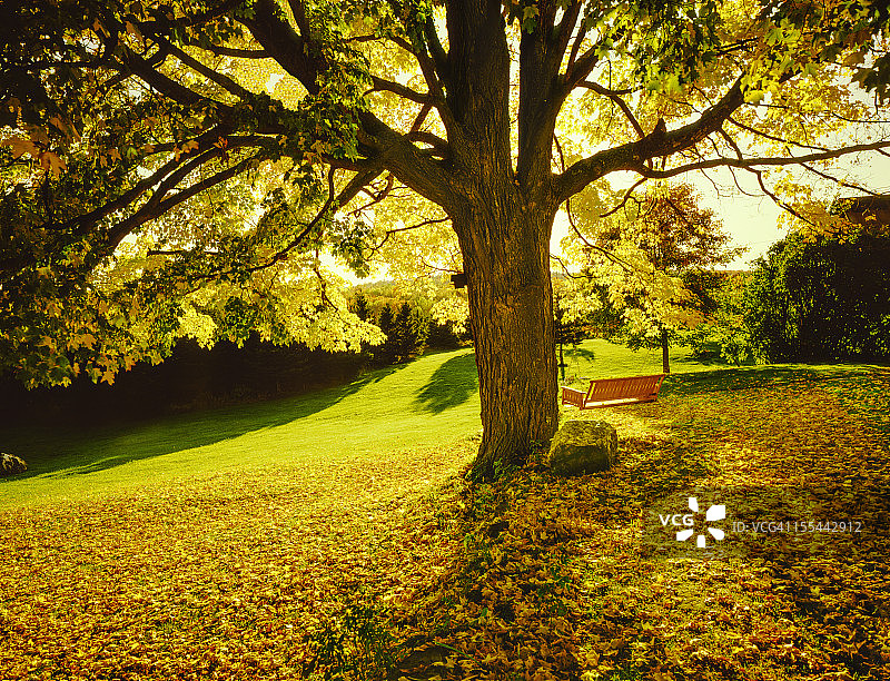 新英格兰的秋天图片素材