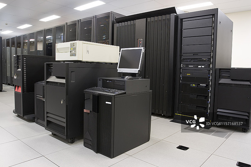 IBM服务器机房图片素材