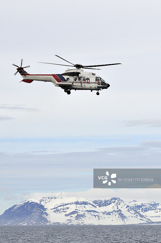 海上救援直升机图片素材