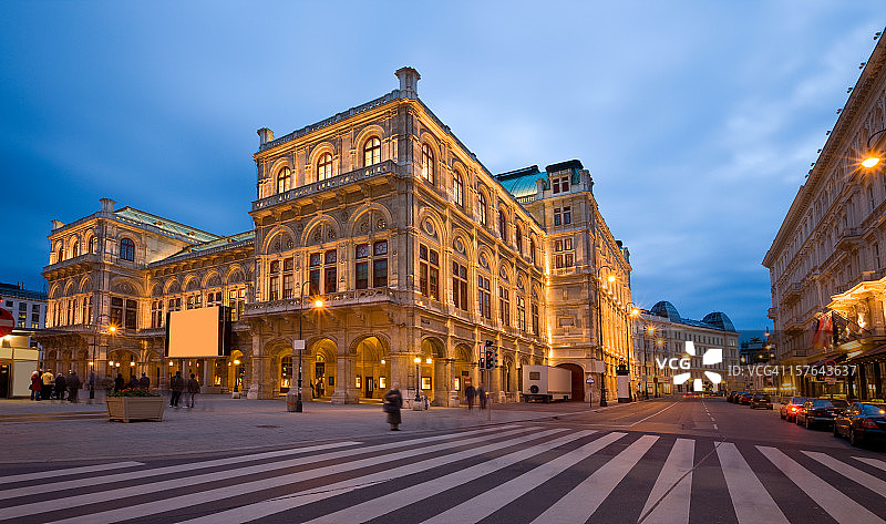 维也纳歌剧院图片素材