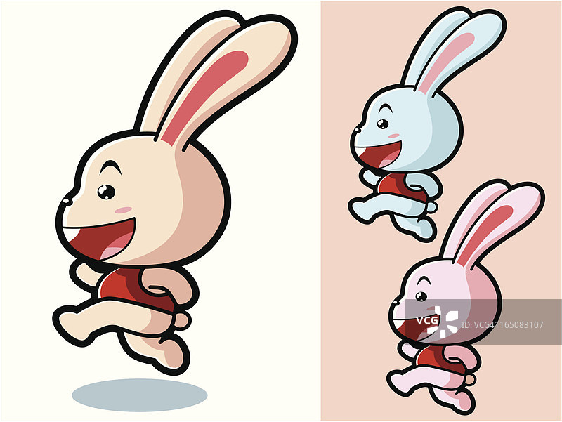 兔子卡通图片素材
