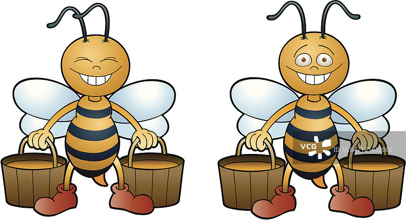 快乐的蜜蜂图片素材