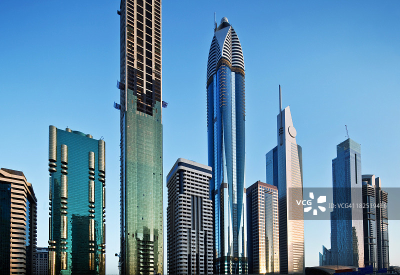 迪拜商业大厦图片素材