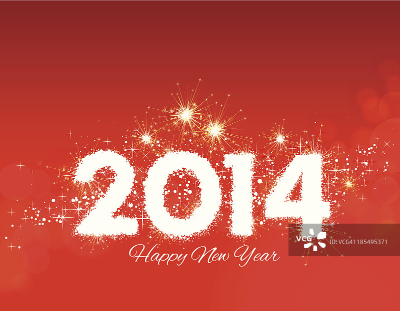 2014新年快乐背景图片素材
