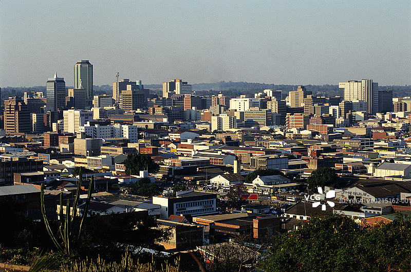 津巴布韦,哈拉雷,城市景观图片素材