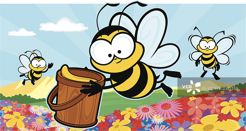 蜜蜂生产图片素材