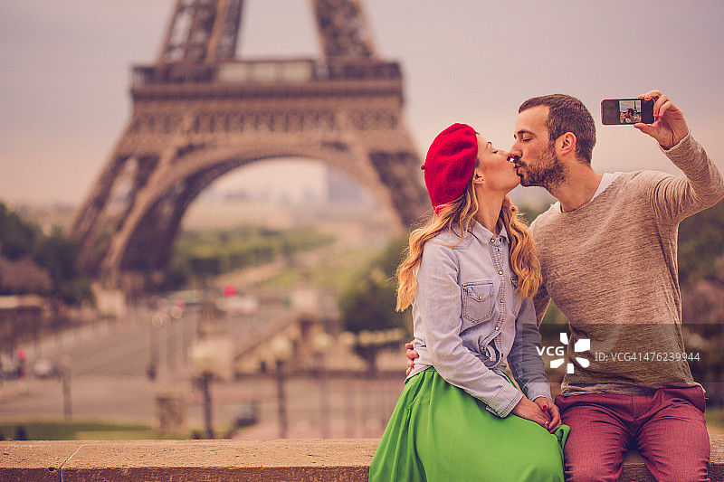 捕捉我们巴黎的浪漫图片素材