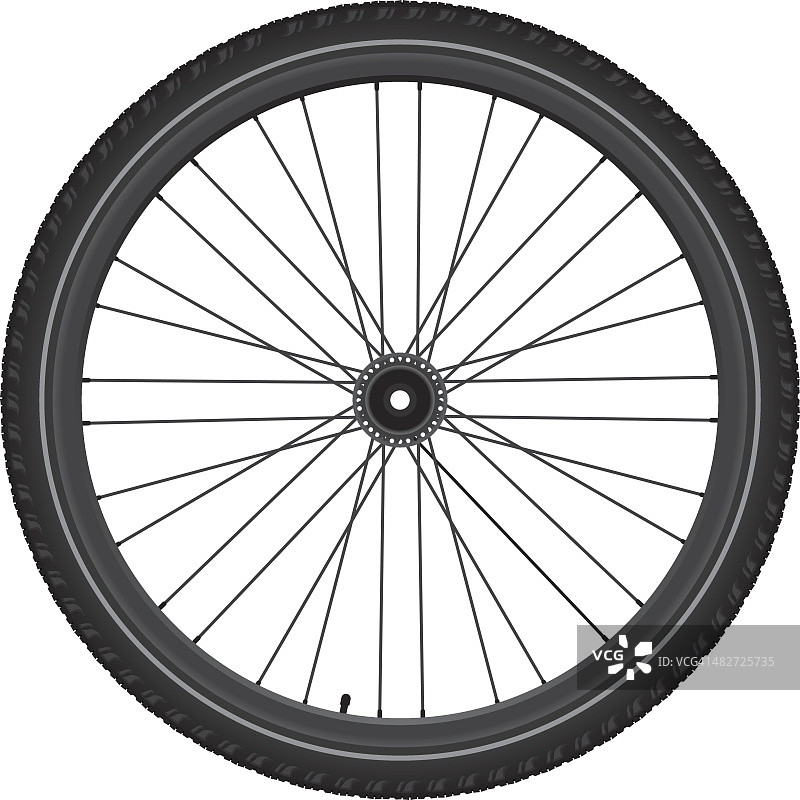 自行车车轮图片素材