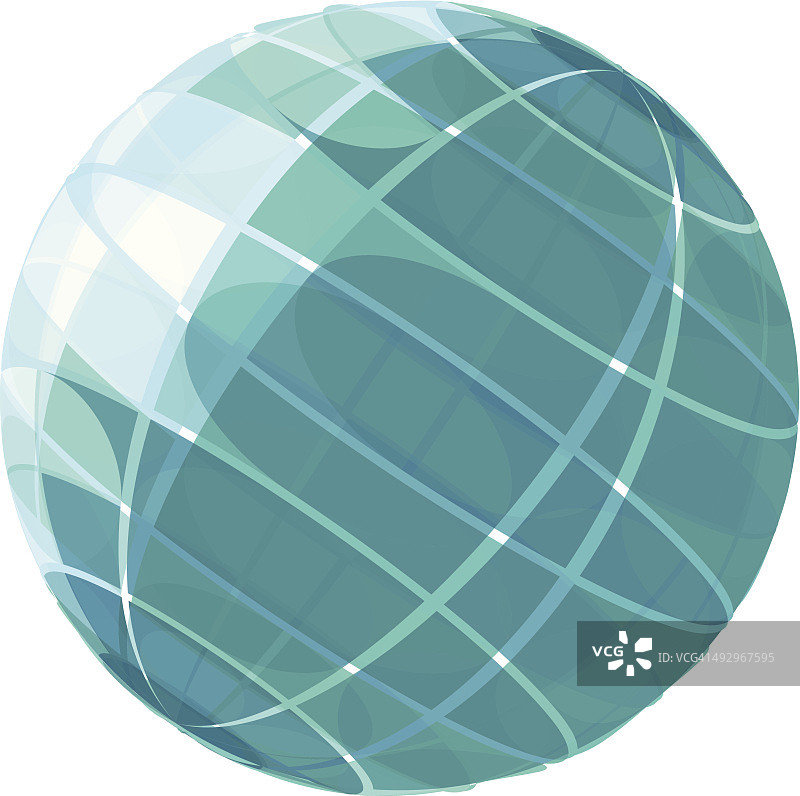 抽象矢量蓝球技术形状图片素材