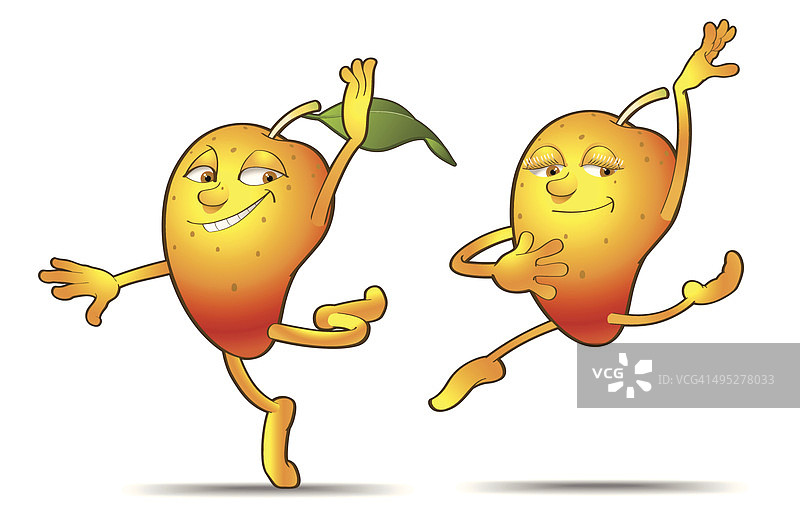芒果的舞蹈图片素材