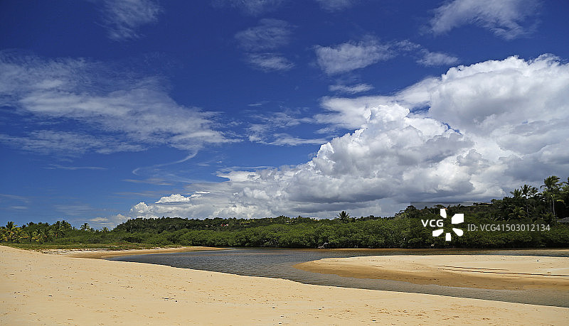 Trancoso, Bahia，巴西人图片素材