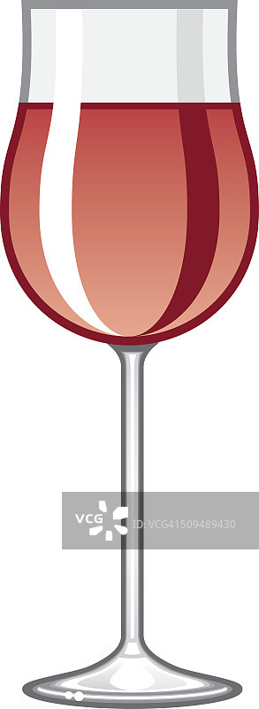 Rosé酒杯图标图片素材