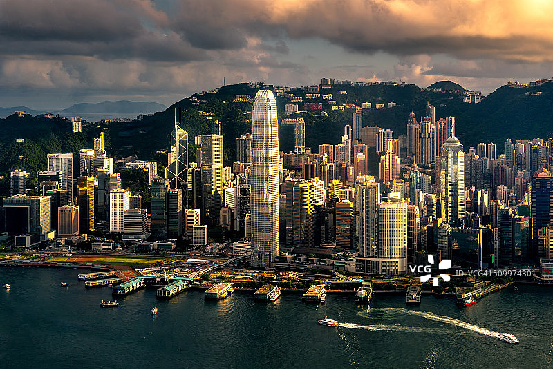 日光下香港图片素材