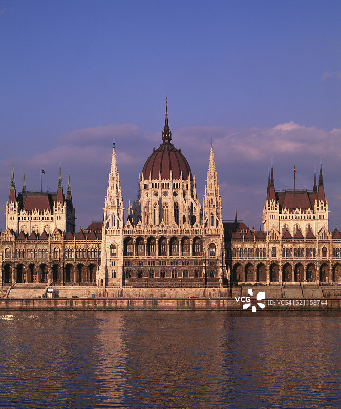 布达佩斯的国会大厦图片素材