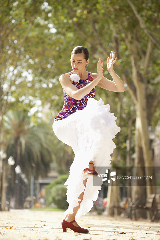 弗拉门戈舞蹈家。西班牙图片素材