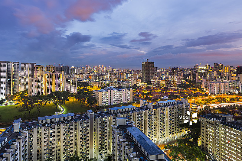 新加坡住宅及住宅图片素材