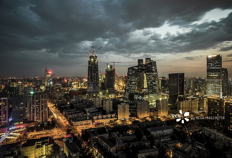 北京的天空图片素材