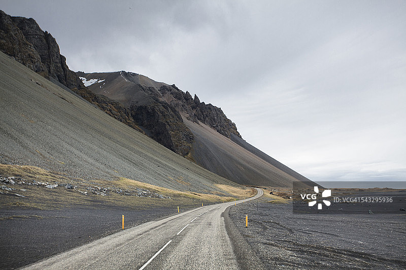 冰岛东南部的1号公路图片素材
