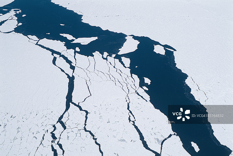 海冰解体图片素材