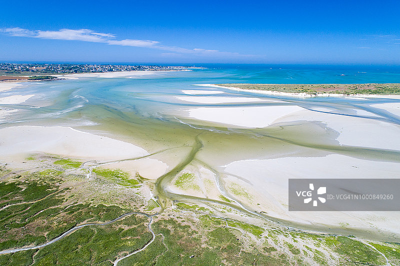 法国的天空:图片布列塔尼和北方Finistère图片素材