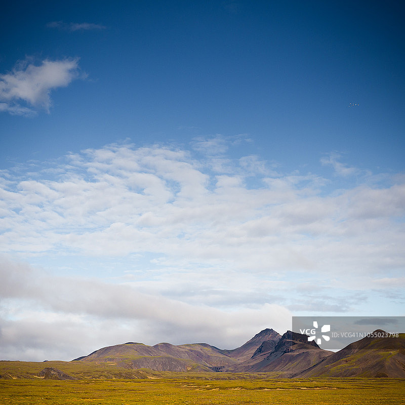 冰岛的秋季景观图片素材
