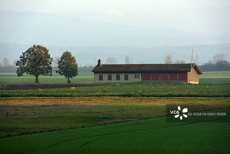 瑞士埃普萨赫的乡村风光图片素材