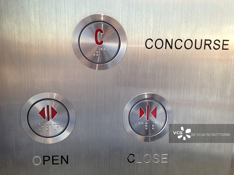 电梯按钮标志和符号图片素材