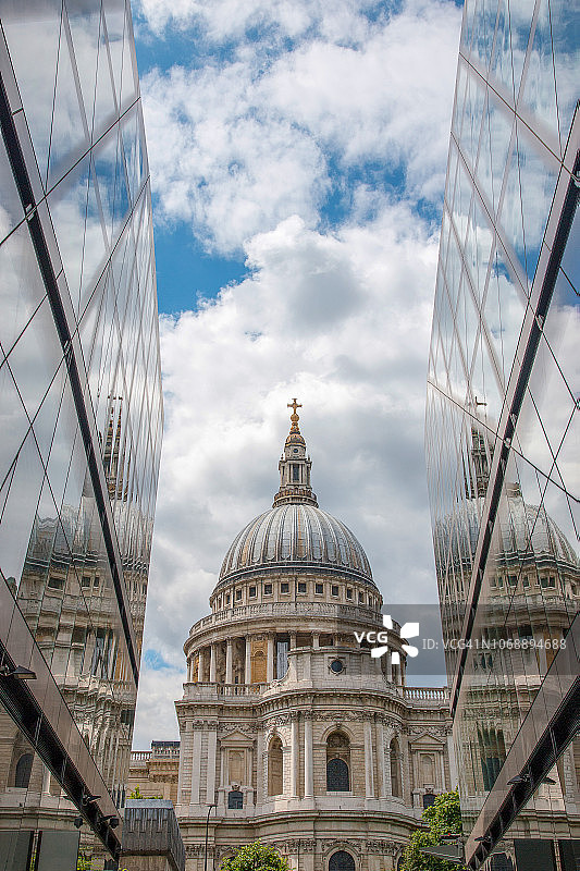 圣保罗大教堂，英国伦敦图片素材