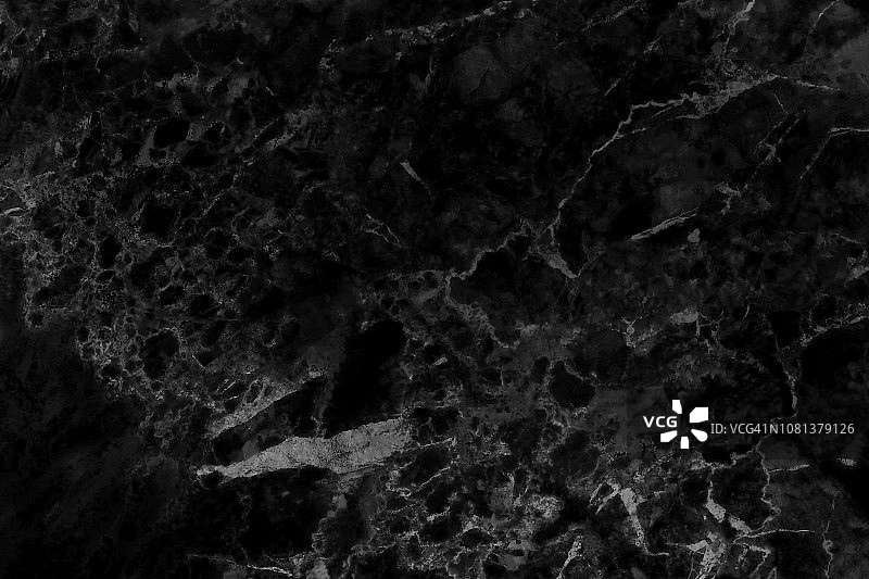 黑色灰色大理石纹理背景与细节结构高分辨率，抽象豪华无缝瓷砖石材地板在自然的图案设计艺术作品。图片素材