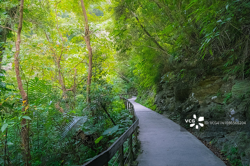台湾太鲁阁峡谷步道图片素材