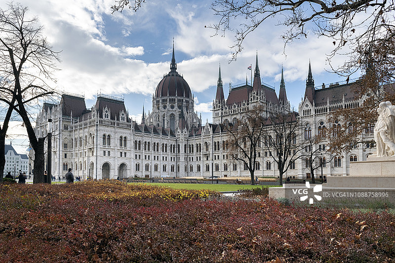 匈牙利的议会图片素材