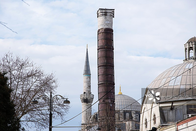 伊斯坦布尔的历史地标图片素材