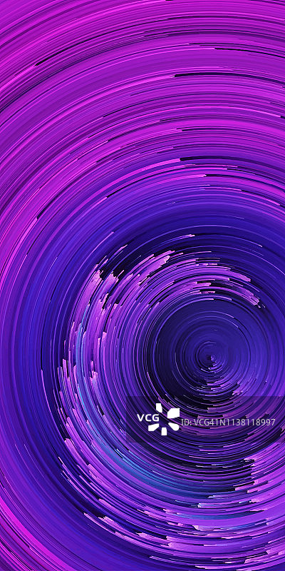 像素化的紫色雷暴旋风漩涡超现实背景图片素材