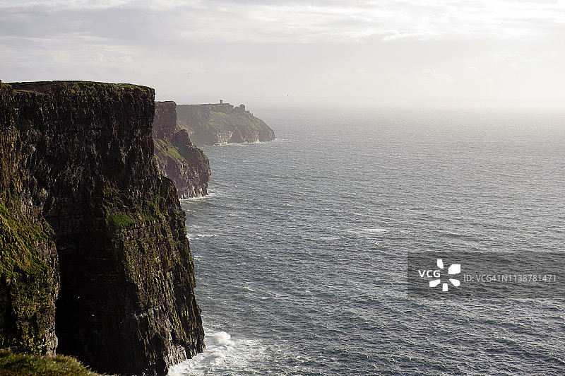爱尔兰的莫赫悬崖图片素材