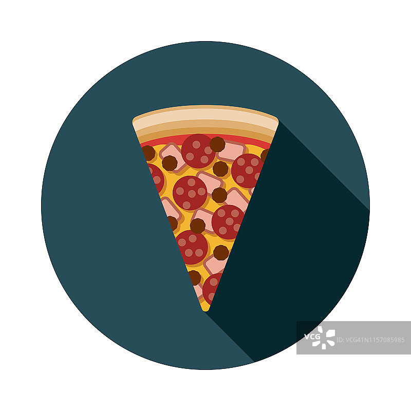 肉爱好者的披萨图标图片素材