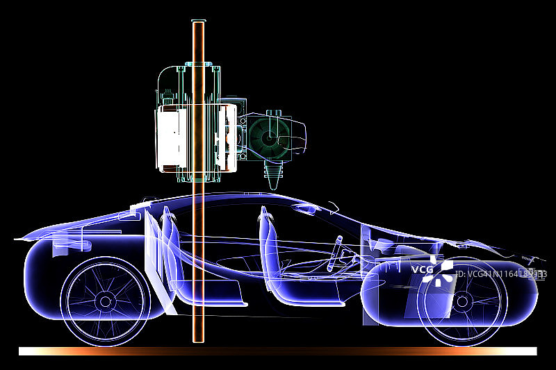 3D打印汽车技术图片素材
